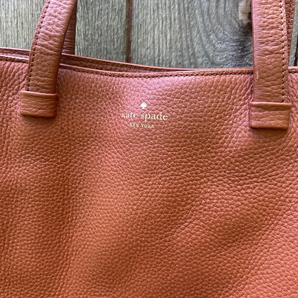 Kate Spade Sheffield Dorma Tote in Warm Cognac - Picture 4 of 11